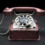 Postkarte Telefon